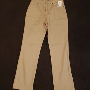Khaki Denim Pants
